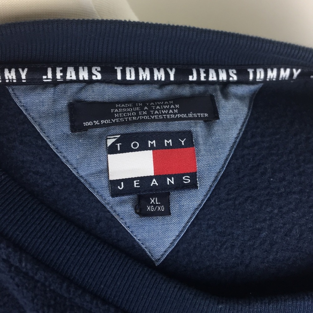 Tommy Hilfiger Vtg Crewneck Sweater Mens Sz XL - Picture 4 of 8